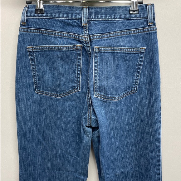 L.L. Bean Classic Mid Rise Straight Leg Denim Jeans 4 Reg - Picture 5 of 16